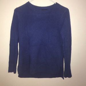 Halogen Blue 100% Cashmere Sweater